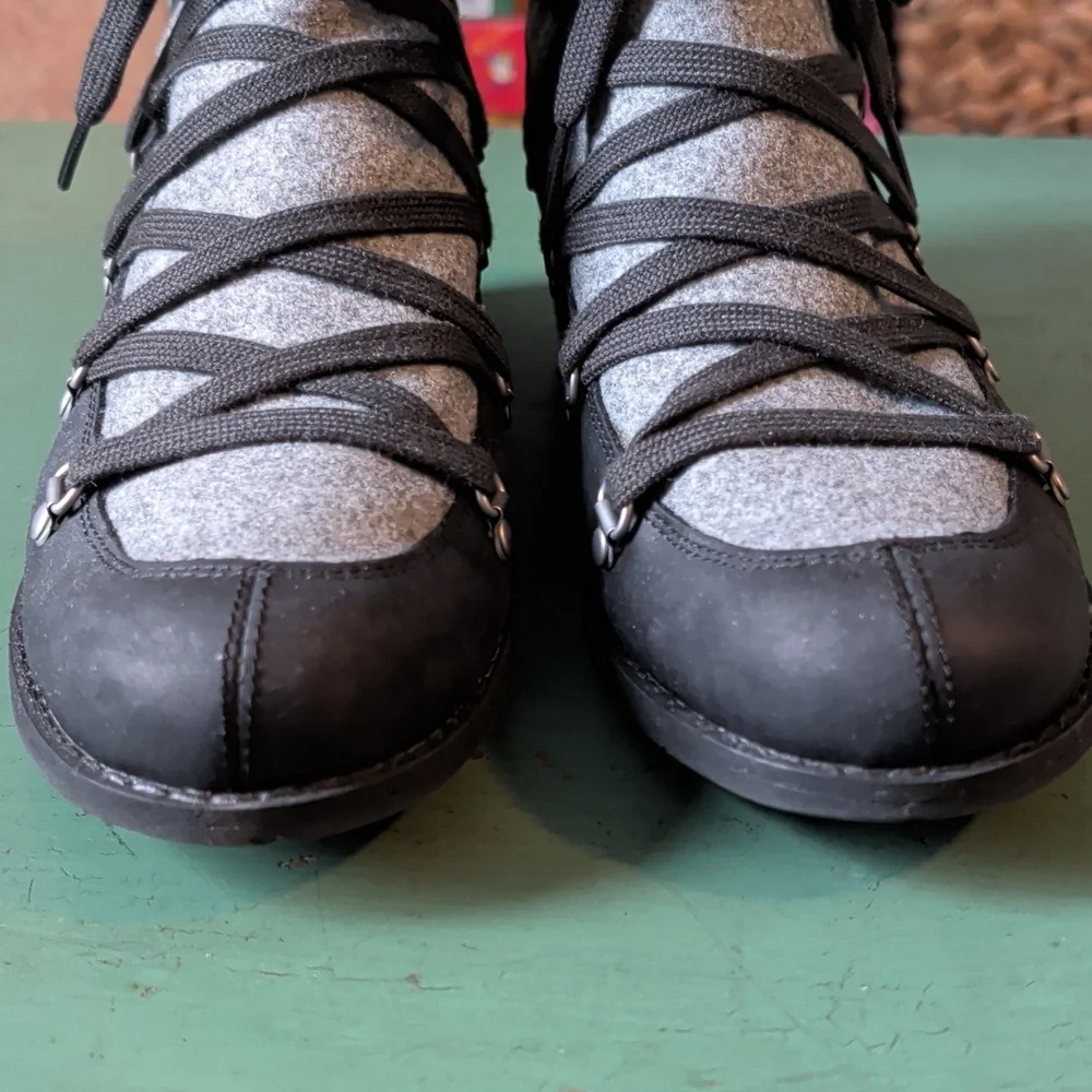 Merrill SHILOH II Warm Boot Winter Fashion Grey Black Leather